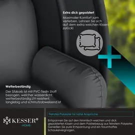 Kesser Luxe Hängesessel Anthrazit