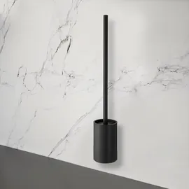 viverso WC-Bürstengarnitur VU3012MB Schwarz