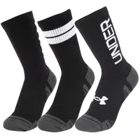 Under Armour Performance Tech Nov 3pk Crew Socken schwarz - MD
