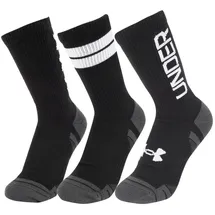 Under Armour Performance Tech Nov 3pk Crew Socken schwarz - MD
