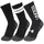 Under Armour Performance Tech Nov 3pk Crew Socken schwarz - MD