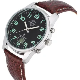 Master Time Leder 41 mm MTGA-10426-22L