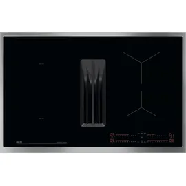 AEG OCH84XBKIT Induktion 80cm + Umluft-InstallationsKit