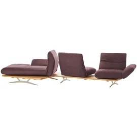 KOINOR Ecksofa Marilyn ¦ rot ¦ Maße (cm): B: 324 H: 96 T: 160.0