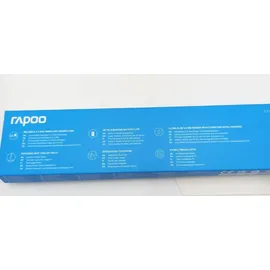 Rapoo E2710 Wireless Keyboard mit Touchpad DE schwarz (16170)