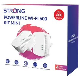 Strong POWERLWF600DUOMINI (600 Mbit/s), Powerline, Weiss
