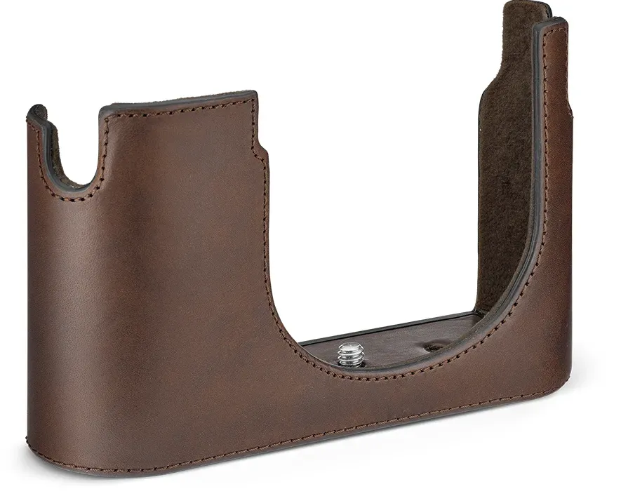 Leica Protektor Q3, Leder, dunkelbraun  18878