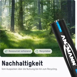 Ansmann Telefon Akku Micro AAA, 6 Stück, 800 mAh NI-MH 1,2V