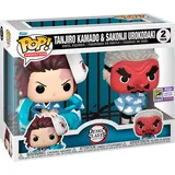 Funko POP! Demon Slayer Tanjiro Kamado & Sakonji Urokodaki (2-Pack) #70861