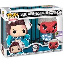Funko POP! Demon Slayer Tanjiro Kamado & Sakonji Urokodaki (2-Pack) #70861
