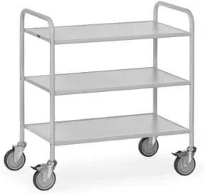 fetra Bürowagen 4882 - Tragkraft 150kg TPE-Reifen