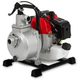 Eberth Wasserpumpe 2PS 12.000l/h 17,5m Förderhöhe 1 Zoll Anschluss 2-Takt-Motor mit 7m Ansaughöhe
