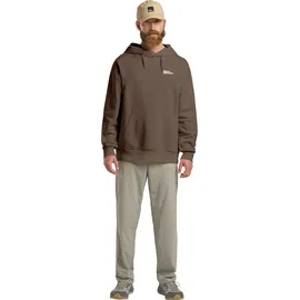 Jack Wolfskin Essential Kapuzenpullover - Cold Coffee - M