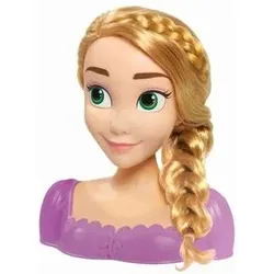 JUST PLAY 87047 Disney Prinzessinen Frisierkopf (20 cm) Rapunzel mit Zubehör