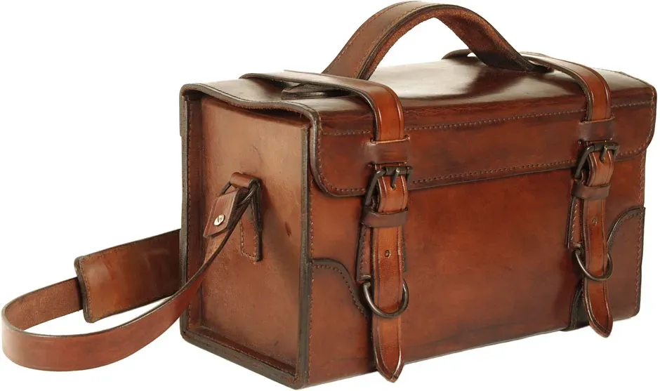 Mil-Tec Buffalo, Ledertasche - Marron