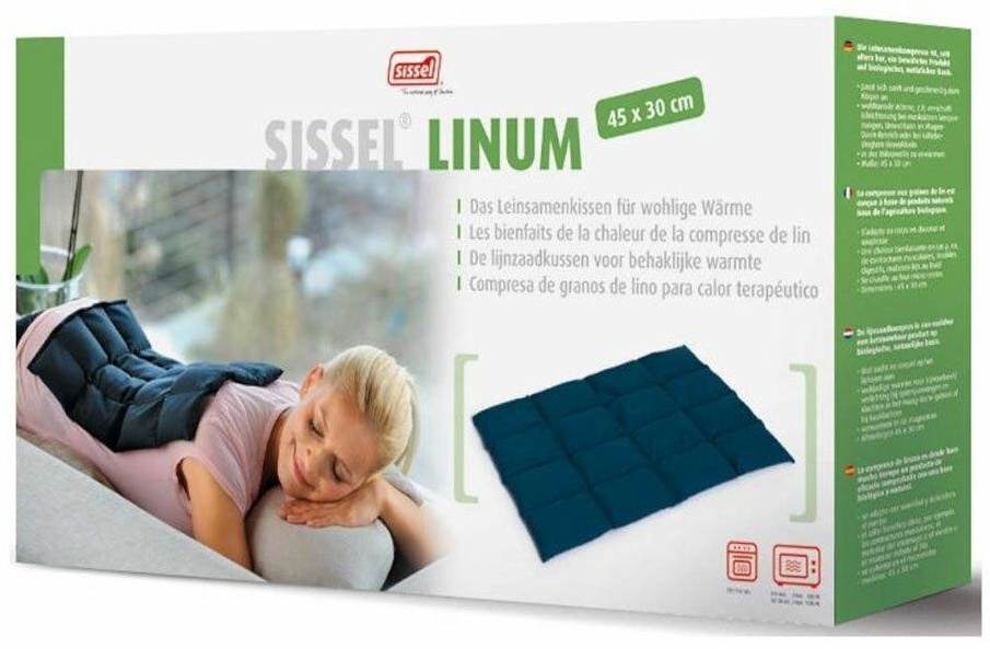 Sissel® Linum Compresse de lin 45 x 30 cm 1 pc(s) Compresses