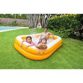 Intex Mandarin Swim Center Family Planschbecken 229 x 147 x 46 cm