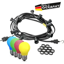 SPICELITE Illu-/Partylichterkette LED 40 m Schwarz