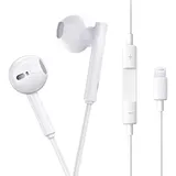 In-Ear Kopfhörer für iPhone [MFi Zertifiziert] Kopfhörer HiFi Audio Stereo Noise Cancelling mit Mikrofon und Lautstärkeregler kompatibel mit iPhone 14/14 Pro Max/14 Pro/13/13 Pro/12/SE/11/XS/8/7