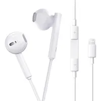 In-Ear Kopfhörer für iPhone [MFi Zertifiziert] Kopfhörer HiFi Audio Stereo Noise Cancelling mit Mikrofon und Lautstärkeregler kompatibel mit iPhone 14/14 Pro Max/14 Pro/13/13 Pro/12/SE/11/XS/8/7