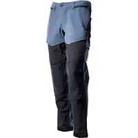 Mascot Stretch-Bundhose "22279-605" Customized - 90C58 - steinblau/schwarzblau