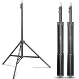 Wiltec Walimex pro WT-803 (70 cm, 3.50 kg), Lampenstativ, Schwarz