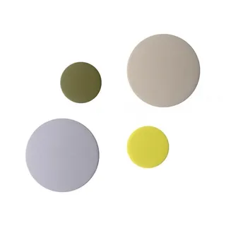 REMEMBER Wandhaken Tulip 4tlg. Polyresin Bunt