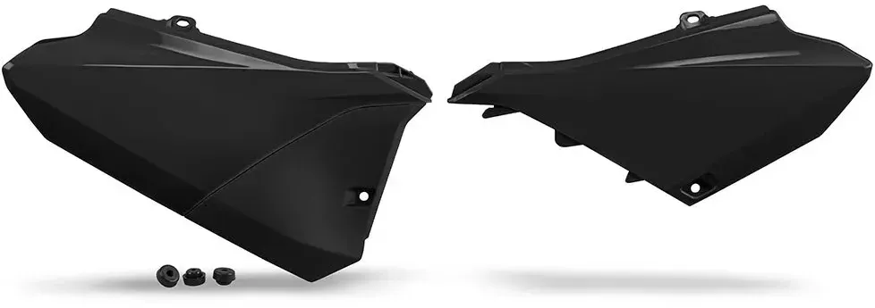 Ufo Ya04883-001 Seitliche Kühlerabdeckungen - Black - One Size