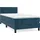 vidaXL Boxspringbett 100 x 200 cm Dunkelblau
