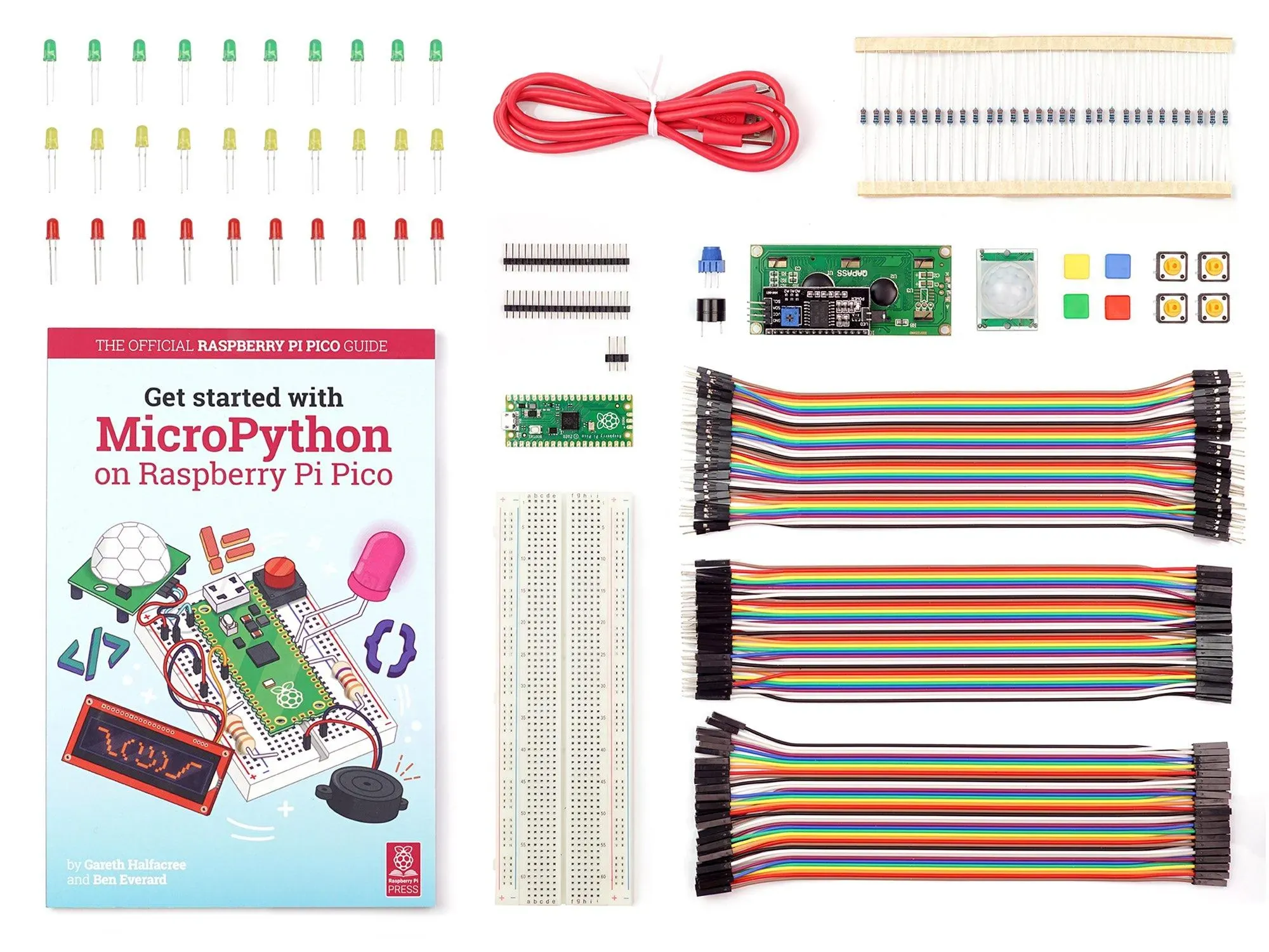 Preisvergleich Produktbild Raspberry Pi Pico Projekt Komplett-Kit