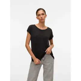 Vero Moda VMAVA PLAIN SS TOP JRS NOOS Schwarz XS