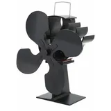 Brennstoffsparender, Thermodynamischer Ofenventilator Für Kamin- Und Ofenzubehör, Umweltfreundlicher Ventilator, 4 Flügel, Kein Stromanschluss Erforderlich
