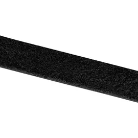 VELCRO® E00102033011425 Klettband zum Aufkleben Flauschteil (L x B) 25000mm x 20mm Schwarz 25m