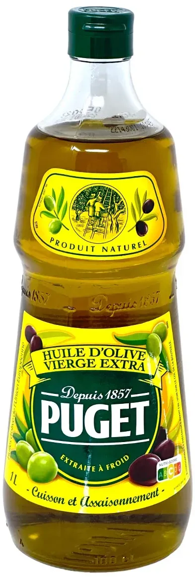 Puget extra natives Olivenöl aus Frankreich – 1 Liter feines Olivenöl für Genießer