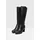Nero Giardini Stiefel Leder/Textil - Schwarz 35