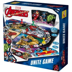 Lisciani 100910 - Brettspiel - Marvel Avengers Unite Game Thanos Revenge mehrsprachig