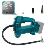 BTRUI Akku Kompressor Inflator für Bosch Professional 18V System Akku, 150PSI tragbare Luftkompressor mit digitalem Manometer für Auto, Motorrad, Fahrrad Bälle(Keine Batterie)