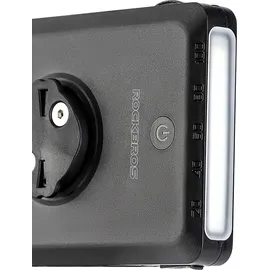 ROCKBROS JP008 Fahrradfrontleuchte mit Powerbank für unter den Tacho – Schwarz
