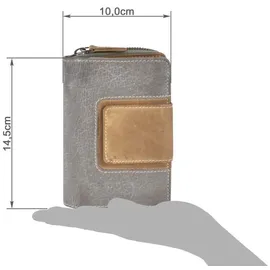 Mika Geldbörse Damen Portemonnaie grau