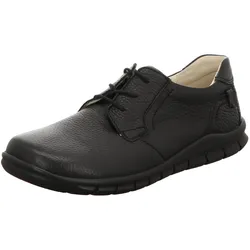 Waldläufer Herren Schnürschuh Hector in schwarz