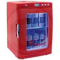 Mini Camping Kühlschrank rot 25L Getränkekühlschrank Minibar 12V/220V CampingBUS