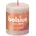 Stumpenkerze 8 6 8 nebeliges rosa