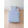biberna Bettwäsche Tencel 0470500 Uni 1x 155x220 cm + 1x 80x80 cm, eisblau