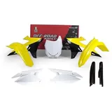 RACETECH 6-teiliges Kunststoff-Set (mit Schutzblechen) Suzuki RM-Z 250/450 19-22 Originalfarbe