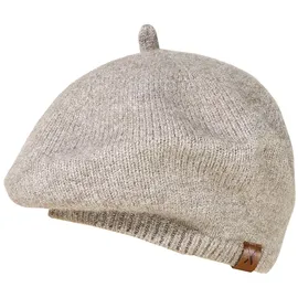 Maximo Baskenmütze MAXIMO, Jungen, Gr. 55/57, buchemeliert, Strick, Materialmix, unifarben, Mützen, wärmend, elastisch, unifarben