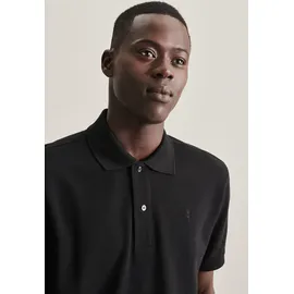 Seidensticker Poloshirt schwarz XL