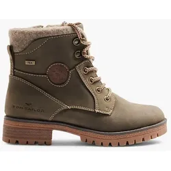 Schnürboots - Damen - khaki - 41