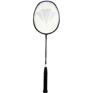 Carlton Badmintonschläger Powerblade Superlite 2.0 (Bestseller/kopflastig/steif/Freizeitspieler) blau - besaitet -