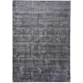 Tom Tailor Shine uni Handwebteppich 160 x 230 cm Grau
