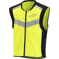 Alpinestars Flare Warnweste - Schwarz/Neon-Gelb / M